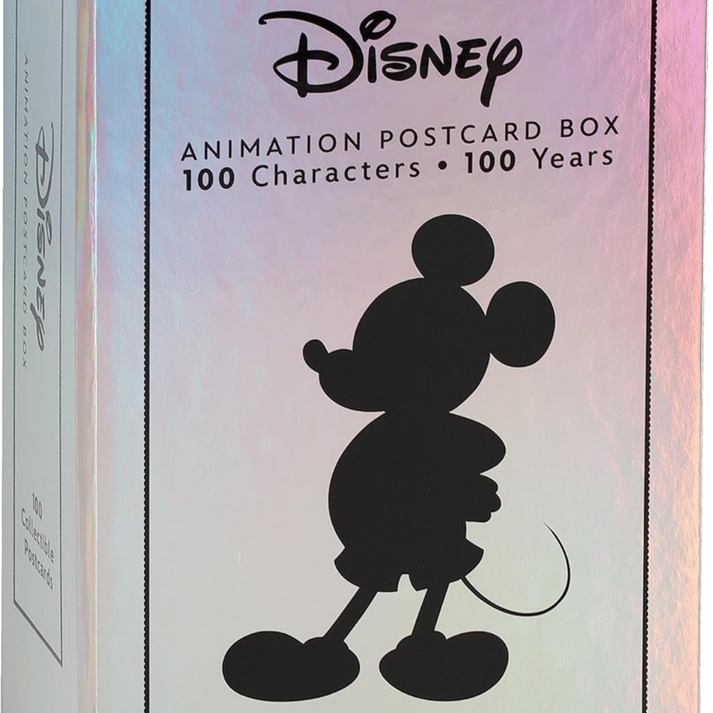 DISNEY Animation Postcard Box 100 postcards for 100 years.